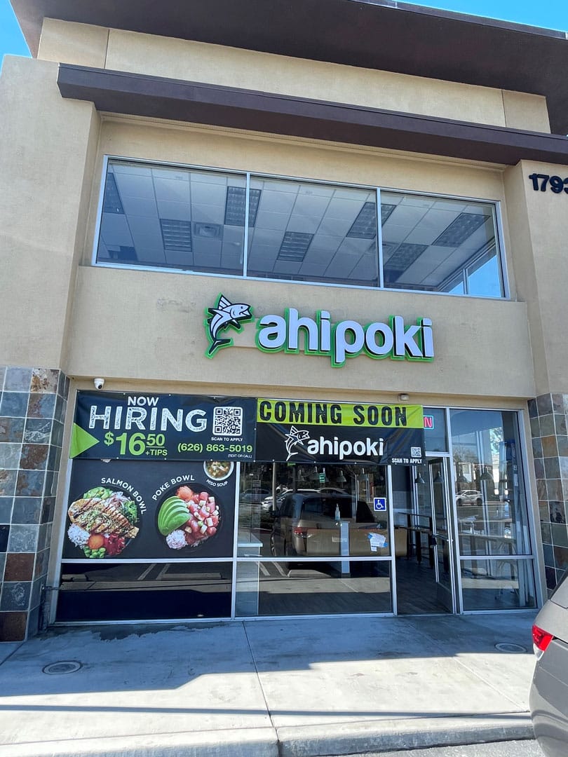 Ahi poke coming soon to santa barbara, california.